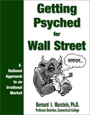 Cover of: Getting Psyched for Wall Street by Bernard I. Murstein