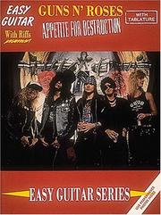 Cover of: Guns N' Roses - Appetite For Destruction