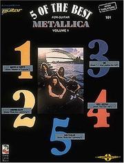 Cover of: Metallica - 5 of the Best/Vol. 1* (Play It Like It Is)
