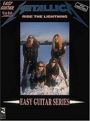 Cover of: Metallica - Ride the Lightning* (Play It Like It Is)