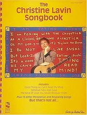 Cover of: Christine Lavin Songbook by Christine Lavin