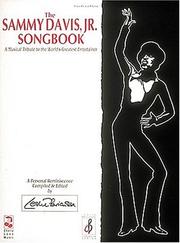 Cover of: Sammy Davis, Jr. Songbook P/v/g