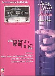 Cover of: Great Jazz Riffs For Guitar - Book/Cassette Pack by 