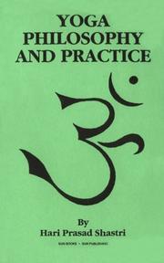 Cover of: Yoga Philosophy and Practice
