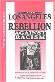 Cover of: Los Angeles Rebellion Against Racism by Sam Marcy