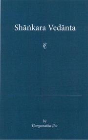 Cover of: Shankara Vedanta