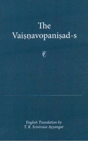 Cover of: The Vaisnavopanisad-s | Srinivasa Ayyangar