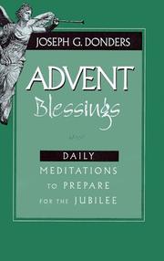 Cover of: Advent Blessings by Joseph G. Donders