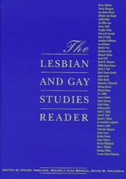 The Lesbian and gay studies reader by Henry Abelove, David M. Halperin