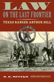 Law on the Last Frontier by S. E. Spinks