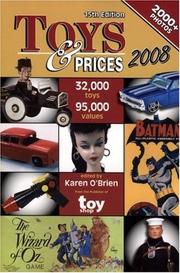 Cover of: Toys & Prices 2008 (Toys and Prices)