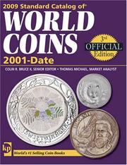 Cover of: 2009 Standard Catalog Of World Coins 2001-Date (Standard Catalog) by Colin R. Bruce