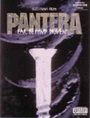 Cover of: Selections from Pantera: Far Beyond Driven (Authentic Guitar-Tab) (Authentic Guitar-Tab)