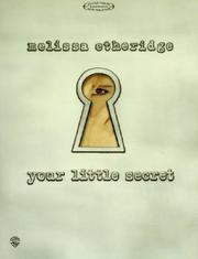 Cover of: Melissa Etheridge: Your Little Secret