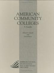 Cover of: American Community Colleges: A Guide<br> 10th Edition (American Council on Education Oryx Press Series on Higher Education)