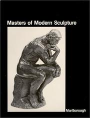 Cover of: Masters of Modern Sculpture