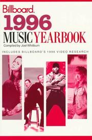 Cover of: 1996 Music Yearbook (Billboard's Music Yearbook)