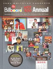 Cover of: Joel Whitburn Presents The Billboard Hot 100 Annual: 7th Edition - 1955-2005
