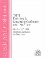 Cover of: Tappi Finishing and Converting Conference and Trade Fair by Tappi