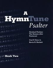 Cover of: A Hymntune Psalter: Gradual Psalms : The Season After Pentecost