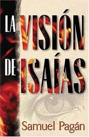 Cover of: La Visión De Isaías