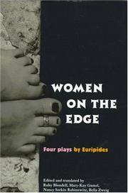 Cover of: Women on the Edge: Four Plays by Euripides (The New Classical Canon)