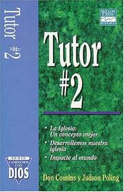 Cover of: Serie: Caminemos Con Dios- Tutor #2