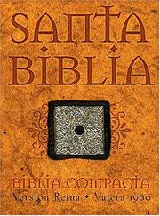 Cover of: Bible Compacta Piel Elaborada Vino Con Broche