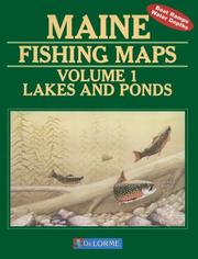 Cover of: Maine Fishing Map Book (Maine Fishing Map Books)