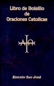 Cover of: Libro De Bolsillo De Oraciones Catolicas