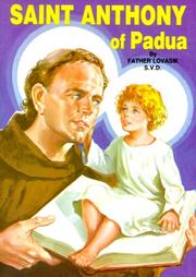 Cover of: Saint Anthony of Padua by Lawrence Lovasik