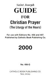 Cover of: St. Joseph Christian Prayer Guide