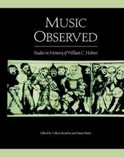 Cover of: Music Observed by 