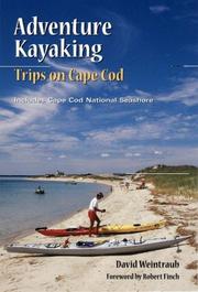 Cover of: Adventure Kayaking: Trips in Cape Cod : Includes Cape Cod National Seashore (Adventure Kayaking)