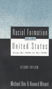 Cover of: Racial formation in the United States by Michael Omi