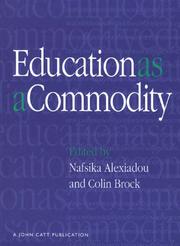 Cover of: Education as a Commodity