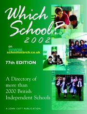 Cover of: Which School? by Derek Bingham, Derek Bingham