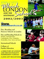 Cover of: Which London School?