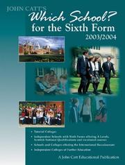 Cover of: Which School? for the Sixth Form