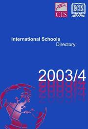 Cover of: ECIS International Schools Directory