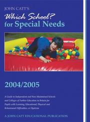 Cover of: Which School? for Special Needs