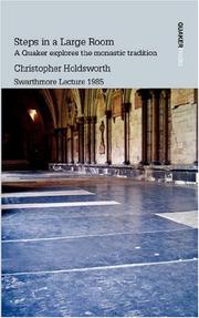 Cover of: Steps in a Large Room by Christopher Holdsworth