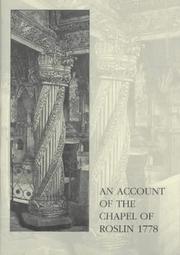 Account of the Chapel of Roslin by Robert L.D. Cooper