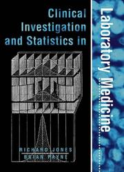 Cover of: Clinical Investigation & Stat In Lab Med (Management & Technology in Laboratory Medicine)