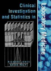 Cover of: Clinical Investigation & Stat In Lab Med (Management & Technology in Laboratory Medicine) by JONES