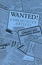 Wanted! Community Artists by Rod Brooks