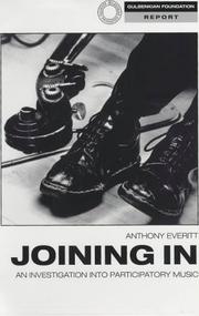 Cover of: Joining in