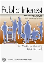 Cover of: Public Interest by Mary Tetlow, Jane Steele, Alison Graham