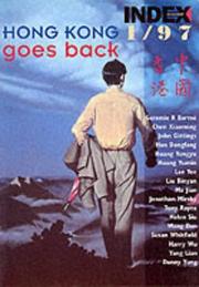 Cover of: Hong Kong Goes Back (Index on Censorship)