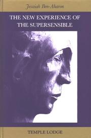 Cover of: The New Experience of the Supersensible